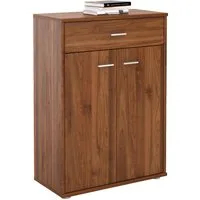 CARO-Möbel Highboard TOMMY, Kommode Sideboard Schrank in verschiedenen Farben 2 Türen Anrichte Hig
