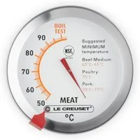 LE CREUSET Bratenthermometer Fleischthermometer edelstahl 13cm