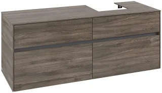 Villeroy & Boch Waschtischunterschrank Collaro C10200 1400x548x500mm Stone Oak C10200RK