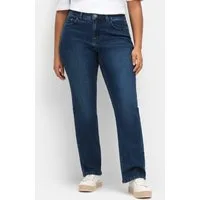 Sheego Bequeme Jeans Stretch-Jeans normal mit funktionellen TruTemp365® Fasern