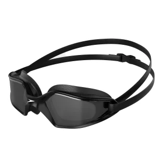 Speedo - "Hydropulse" Rauch-Grau Schwimmbrille für Herren/Damen Unisex (Schwarz/Weiß/Rauch-Grau)