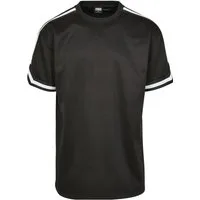 URBAN CLASSICS Netzshirt Urban Classics Herren Oversized Stripes Mesh Tee (1-tlg)