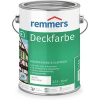 Remmers Wetterschutzfarbe Deckfarbe anthrazitgrau (RAL 7016) 2,5 Liter, für viele Untergründe, hochdeckend, wetterfest