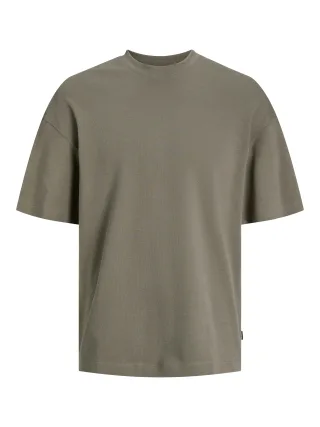 JACK&JONES - JJEURBAN EDGE TEE SS O-NECK NOOS bungee cord - Gr. - XS