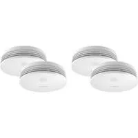 Smart Home Rauchmelderwarnmelder II weiß, 4er Pack
