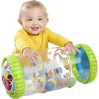 CLTYQ Krabbelrolle Rollende Trommel Bildungsspielzeug für Babys, Fördert die vollständige Entwicklung der taktilen, auditorischen