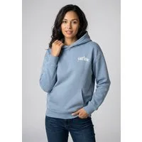SUBLEVEL Kapuzenpullover Damen Hoodie mit Healthyprints Sweater, Kapuzensweatshirt mit Kängurutasche, mit Kapuze
