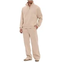 RedBridge Jogginganzug mit Stehkragen und Half Zip Pflegeleichte Loungewear (Set, 2-tlg)