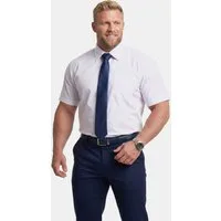 Men Plus Kurzarmhemd Businesshemd Halbarm EasyCare Vario-Kragen