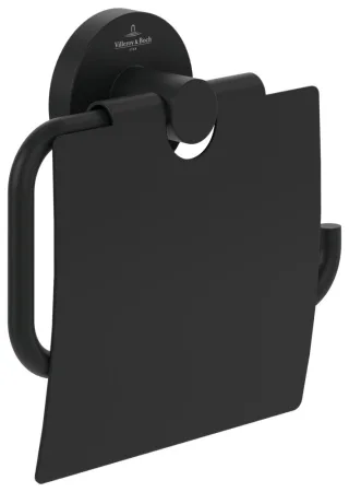 Villeroy & Boch Toilettenpapierhalter mD Elements - Tender 134x38x132mm Matt Black TVA151013000K5