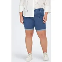ONLY CARMAKOMA Jeansshorts CARTHUNDER LIFE REG LONG SHORTS DNM