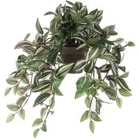 Kunstpflanze Mica Kunstpflanze Tradescantia hängend grün im, Mica Decorations