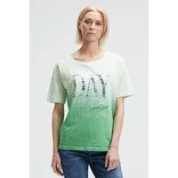 SOCCX Rundhalsshirt mit Farbverlauf