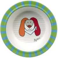 Sigikid Kinderschüssel Schüssel Hase RingelDingel rPET, 100% rPET, Silikonring im Boden, (Schälchen, 1-tlg)