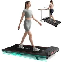 CITYSPORTS Laufband WP6 Walking/Jogging Pad 440W mit klappbarem Steigung (Mit toolkit,mit Schmiermittel), für zuhause mit Fernbedienung Bluetooth LED Dispaly,1-6KM/H