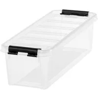 Orthex Aufbewahrungsbox Hobby Box 4 transparent, Mit Deckel, Stapelbar
