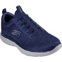 Skechers SUMMITS- Slip-On Sneaker, Slipper, Freizeitschuh, Halbschuh mit Elastic Schnürsenkel