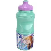 Stor Trinkflasche Ergonomische Sportflasche 380 ml für Kinder die Eiskönigin Motiv, extra leicht