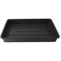 Siena Garden Blumenkasten Pikier- und Anzuchtschale 56x32x7 cm PP, anthrazit