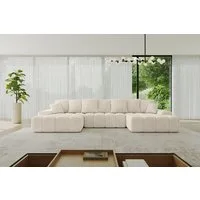 ALTDECOR Wohnlandschaft ENSI-U, Sofa Praktische Bequeme Funktionsecke Couch L-Form Eckcouch, Corner Sofa L-Form Vielseitige Sofa Wohnlandschaft Wohnzimmer