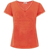 Zwillingsherz T-Shirt Damen T-Shirt Positive Mind in verschiedenen Farben Aufdruck Positive Mind