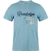 ROADSIGN australia T-Shirt Roadmark 85 (1, 1-tlg., 1) mit Retro-Schriftzug, weiche Baumwolle, für entspannte Outdoor Styles