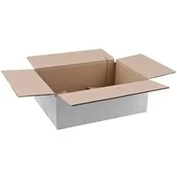 Nestler Versandkarton 20 Versandkartons 1-wellig 31,5x22,5x11,7cm weiß