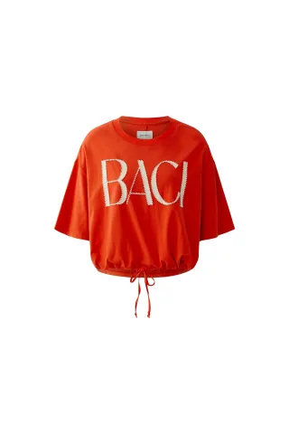 Oui - T-Shirt red alert - Gr. - 40