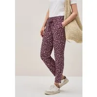 CECIL Stoffhose CHELSEA Sommerhose mit floralem Allover-Print