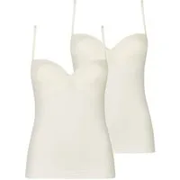 Nina Von C. BH-Hemd 2er Pack BH Hemdchen Secret (Spar-Set, 2-tlg) -