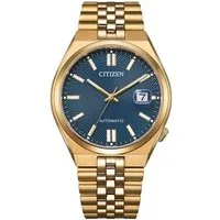 Citizen Automatikuhr TSUYOSA 60h NK0023-57L, Armbanduhr, Damenuhr, Herrenuhr, Mechanische Uhr, Edelstahlarmband