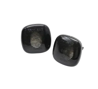 2x Seitenblinker Blinker in Schwarz Smoke SET für Audi A3 8L A4 B5 8D