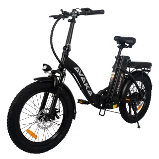 [EU Direct] AVAKA BZ20 PLUS 18.2Ah 48V 500W Recommended Top Speed 25KM/H Electric Bicycle Max Speed 32Km/h 20*3.0 Fat Ti
