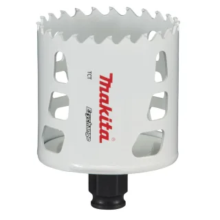 Makita Lochsäge Ezychange TCT Hartmetall Ø 68 mm, Schnitttiefe 60 mm, Schnellwechselsystem, Hartmetall Verzahnung - E-06775