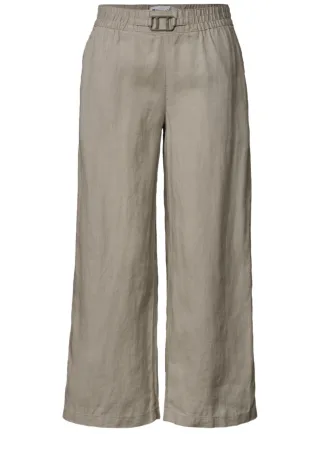 Street One - Culotte mit weitem Bein beige - Gr. - 26