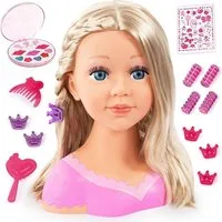 Bayer Schminkkopf 90088AA Charlene Super Model Schmink- und Frisierkopf