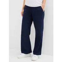 bonprix Umstandshose aus Baumwolle, atmungsaktiv, mit breitem Jerseybund