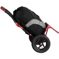 Fine Life Pro Fahrradlastenanhänger Faltbarer Fahrradanhänger, Schnelle Montage, Tragfähigkeit 20 kg