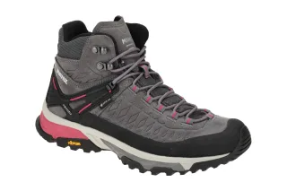 Meindl 47160 03 TOP TRAIL LADY MID GTX Damen Wanderstiefel Grau/Magenta