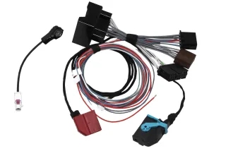 Original Kufatec Kabelbaum Antennen Adapter Set für Radio Delta auf MFD für VW
