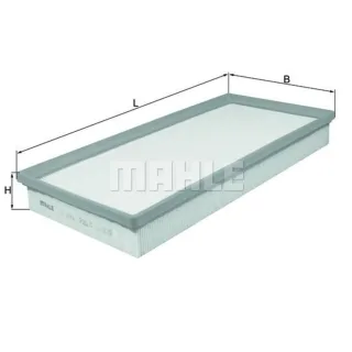 Mahle Luftfilter Mercedes A-Klasse W169 B-Klasse W245 LX1004