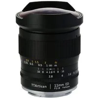 TTArtisan 11mm f2,8 Fisheye Canon EF Vollformat Objektiv
