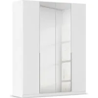 OTTO home Drehtürenschrank Kleiderschrank Schrank Garderobe AGORDO mit Dekor- oder Hochglanzfront (in zwei Griff-Farben, Breiten 91-405 cm) durchdachte Innenausstattung, in 8 Breiten und 2 Höhen MADE IN GERMANY