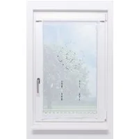 LYSEL® Scheibengardine Landhaustraum (1 St), halbtransparent, HxB 100x60cm