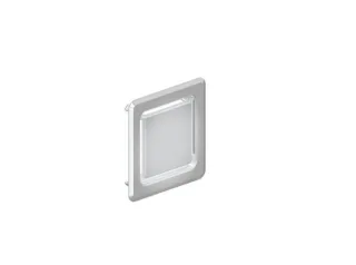 Dallmer Abdeckung DallVent WE, verchromt, 125 x 125 mm, 850058 850058