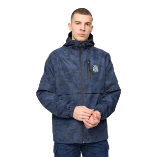 Crosshatch - "Janscore" Kapuzenjacke für Herren, Leicht (Blau)