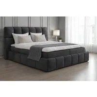 Labett Boxspringbett AURA Bubble Boucle Bett mit Stauraum - 140x200 160x200 180x200 200x200