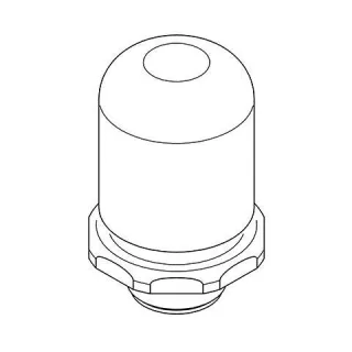 KWC Aquarotter Oberteil, ANIMA, für Trinksprudler, 2000104977, 2000104977 2000104977
