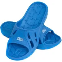 Aqua Speed ALABAMA Badelatschen Kinder + Mikrofaserhandtuch Badepantolette