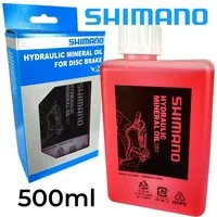 Shimano Fahrrad-Montageständer Shimano Fahrrad Scheibenbremsen Hydraulik Mineralöl Grossflasche 500ml